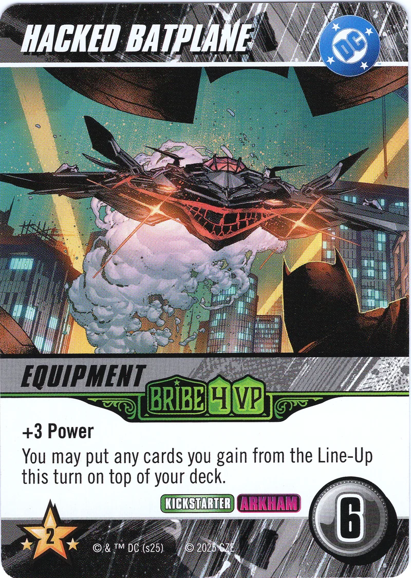 Hacked Batplane
