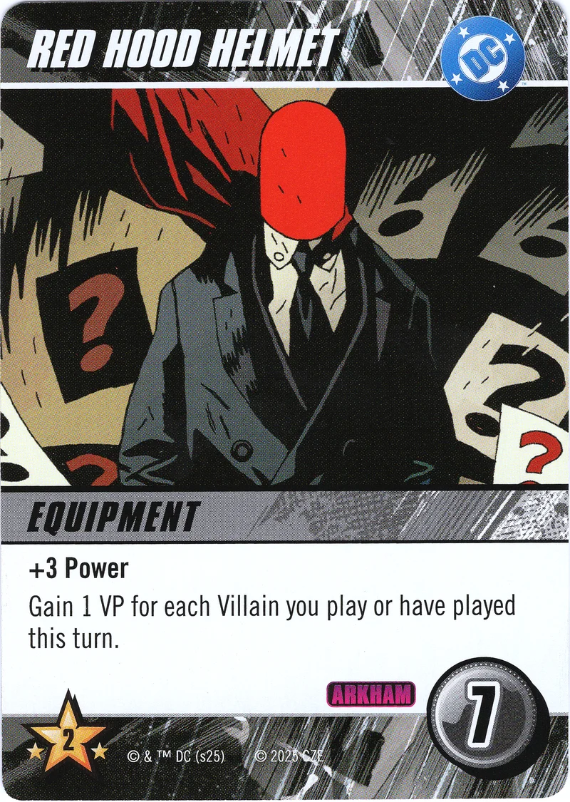 Red Hood Helmet