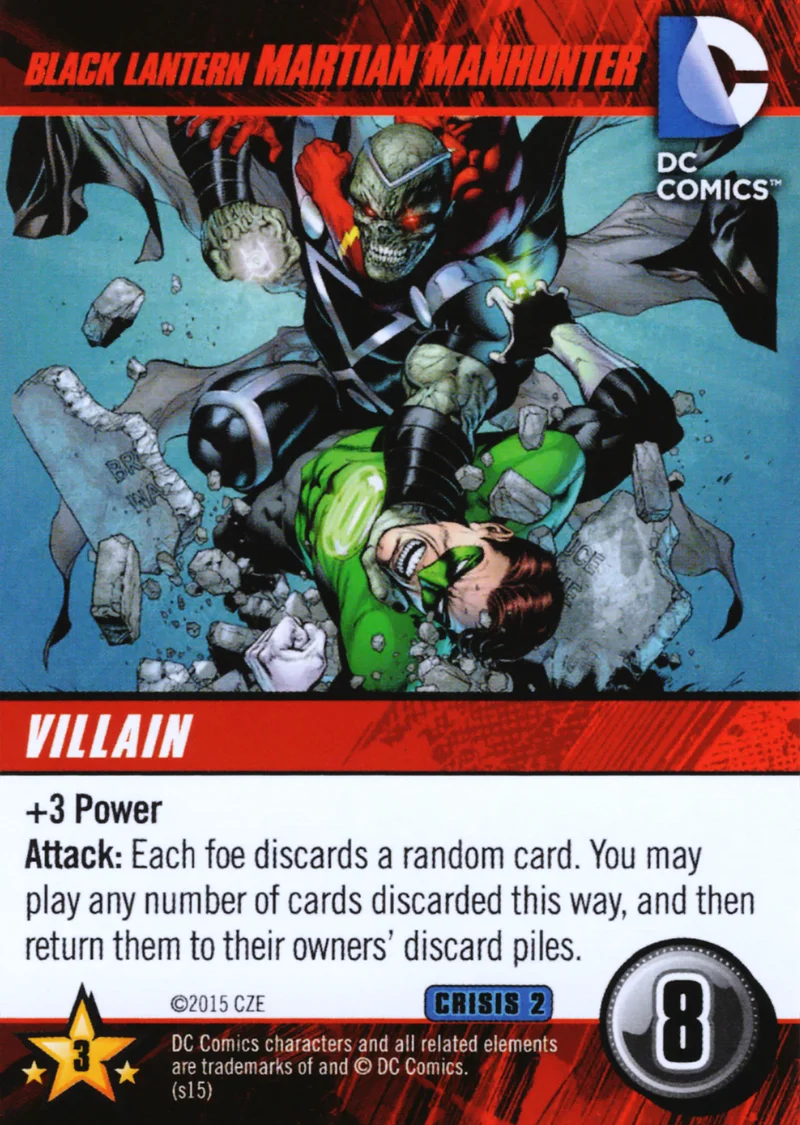 Black Lantern Martian Manhunter