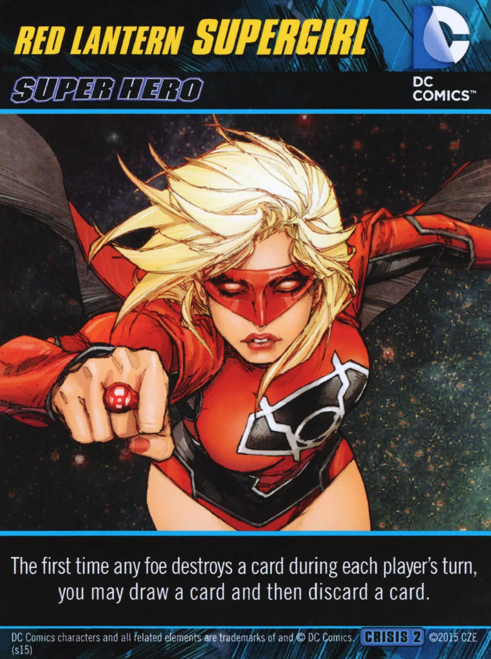 Red Lantern Supergirl