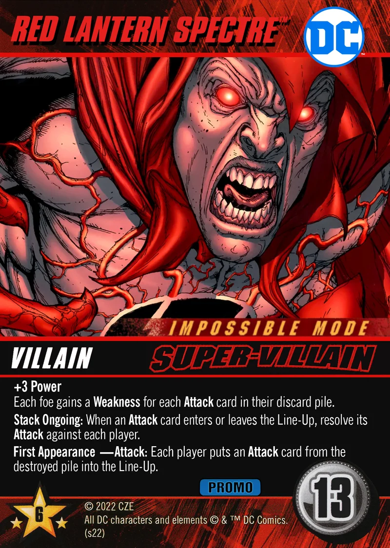 Red Lantern Spectre (Impossible Mode)