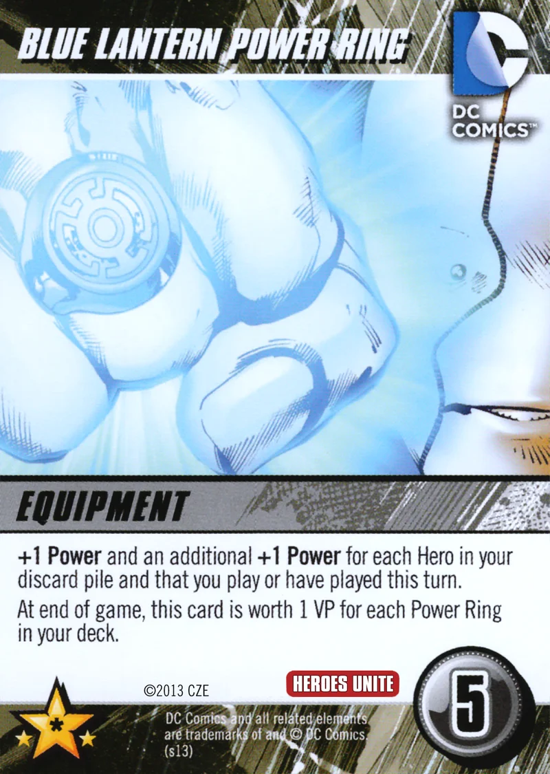 Blue Lantern Power Ring