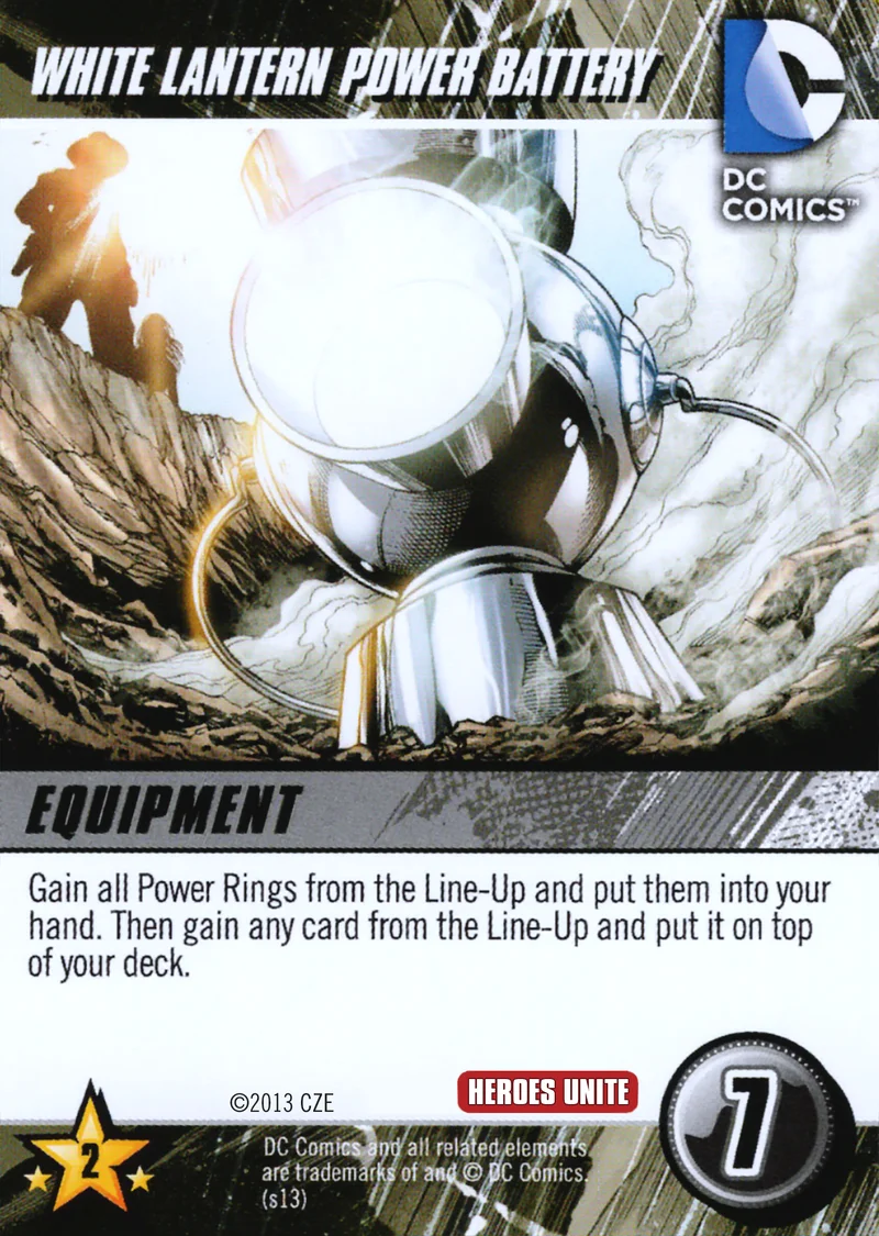 White Lantern Power Battery