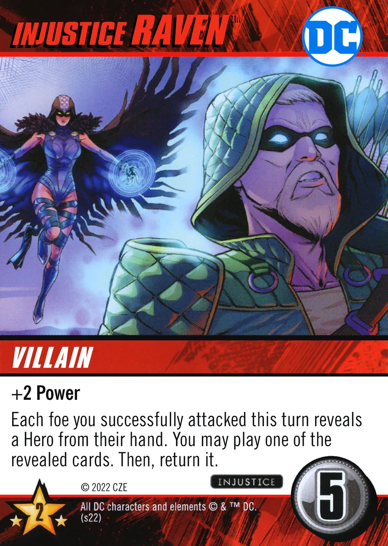 Injustice Raven