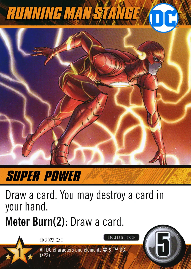 Running Man Stance
