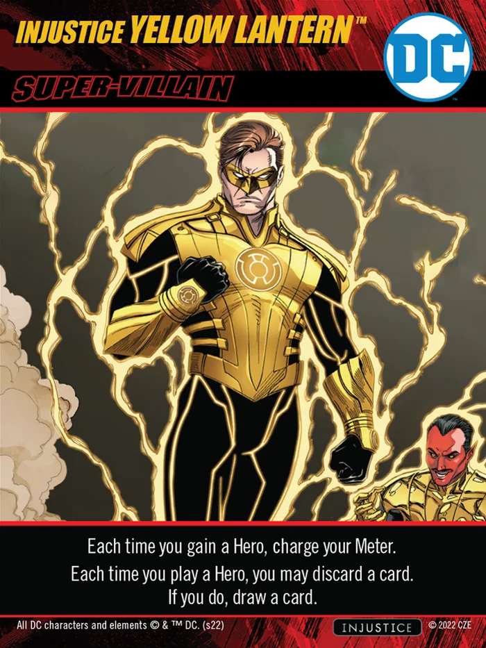Injustice Yellow Lantern