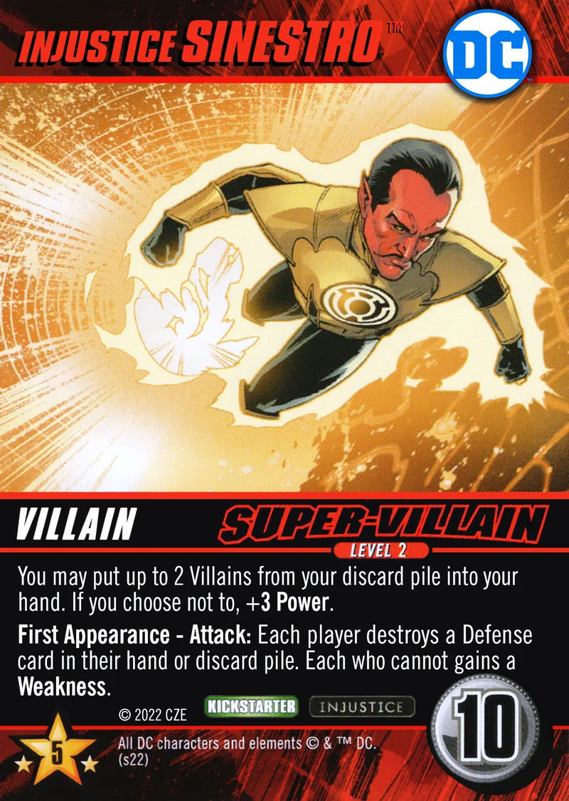 Injustice Sinestro