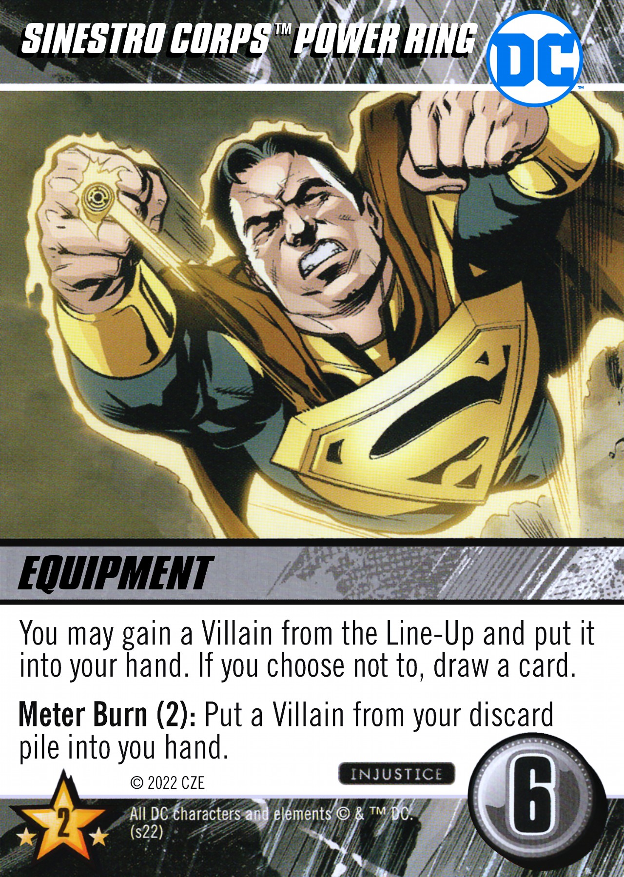 Sinestro Corps Power Ring