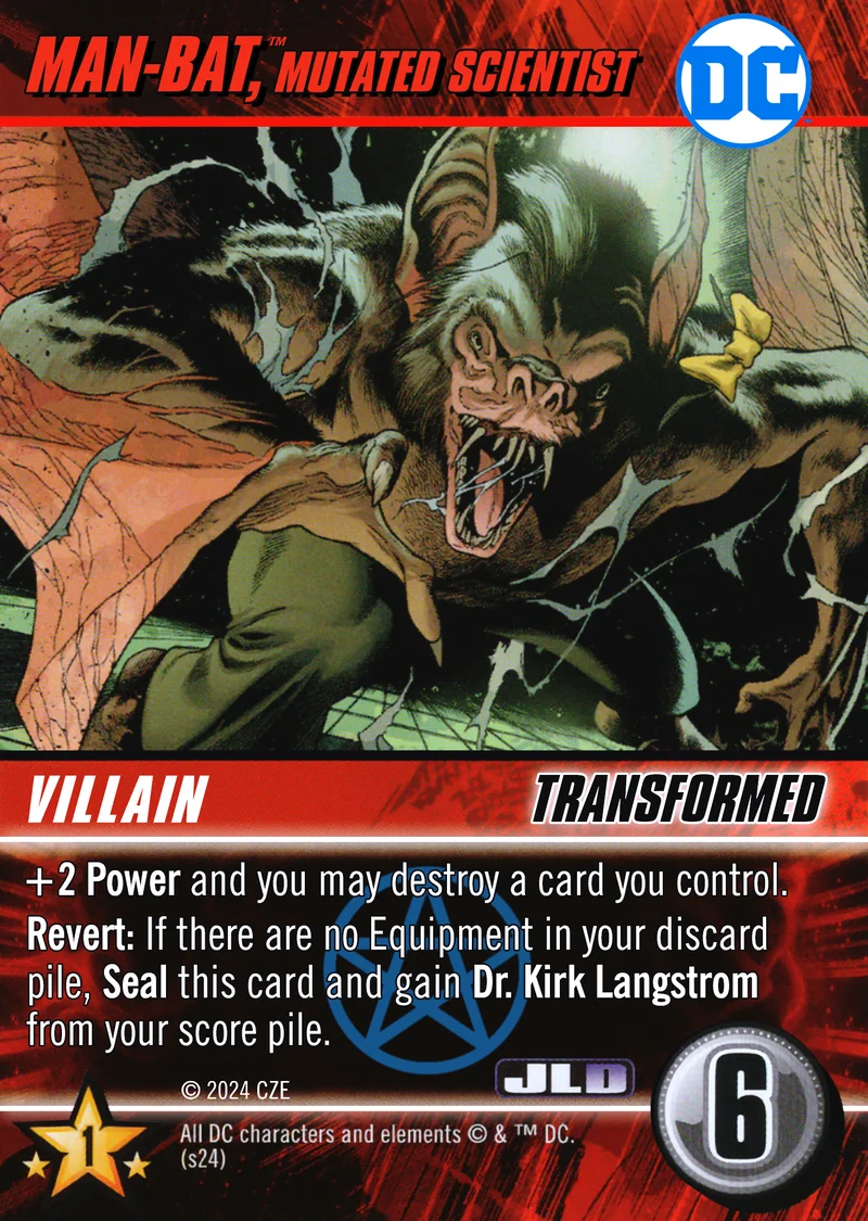 Man-Bat, Mutated Scientist
