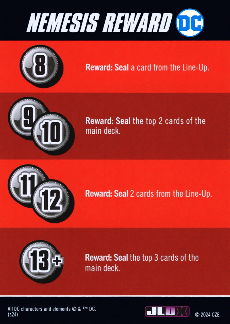 Nemesis Reward Card Seal