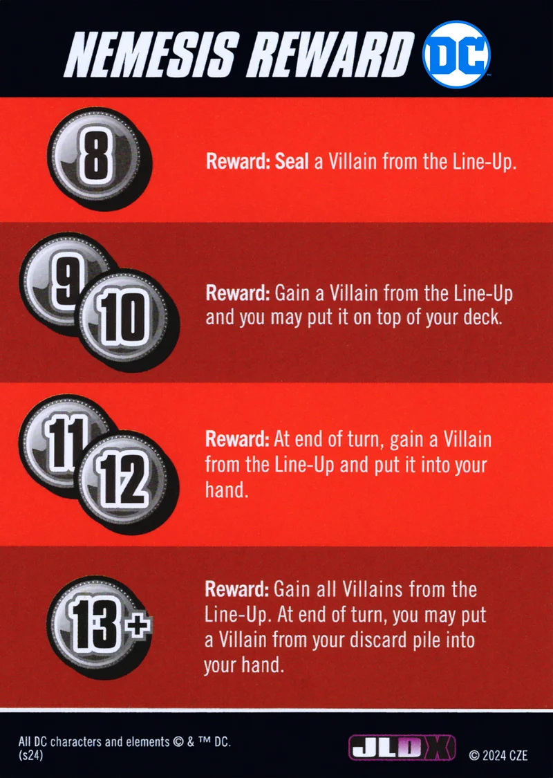 Nemesis Reward Card Villain