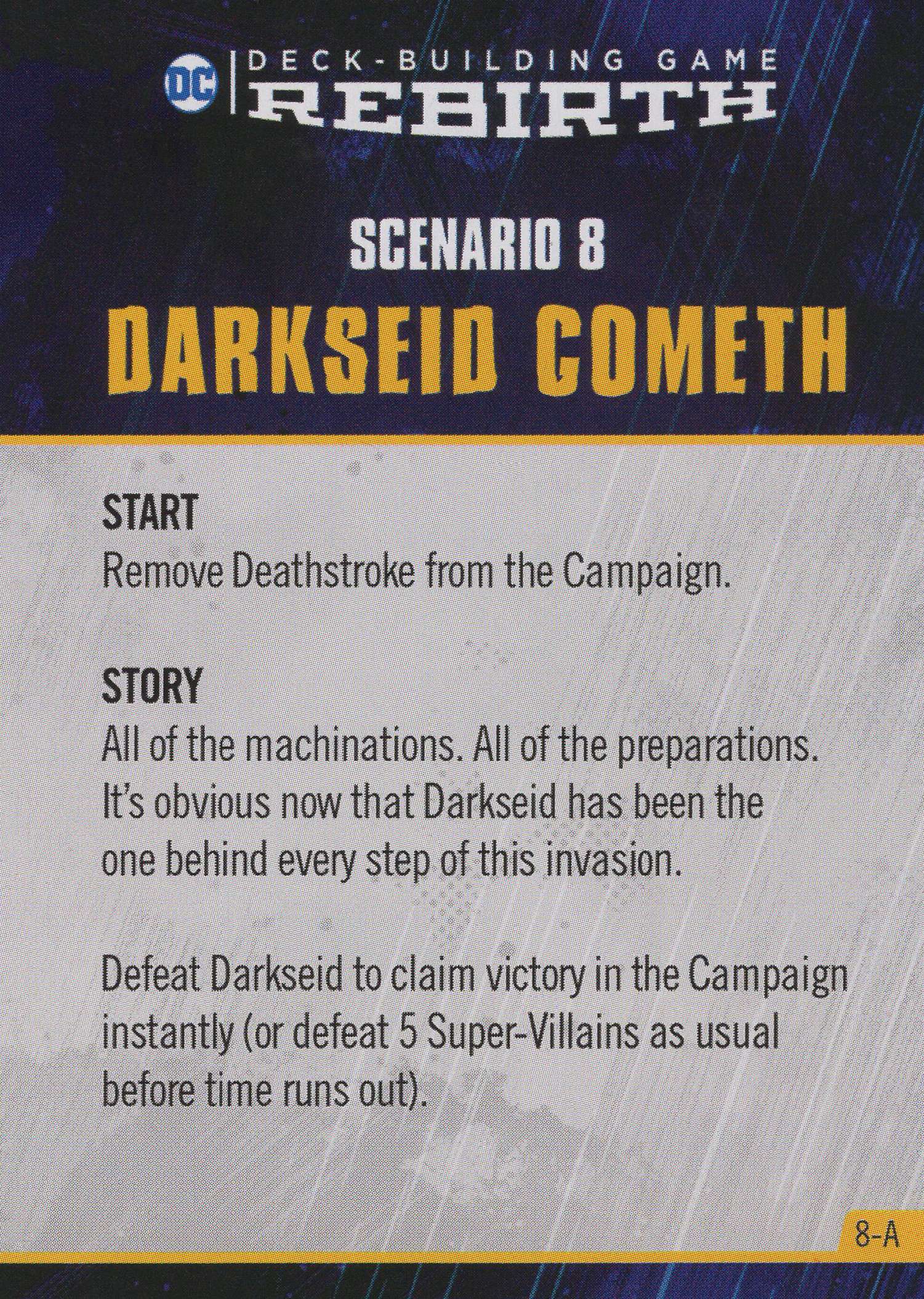 Darkseid Cometh