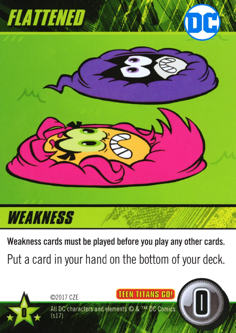 Flattened