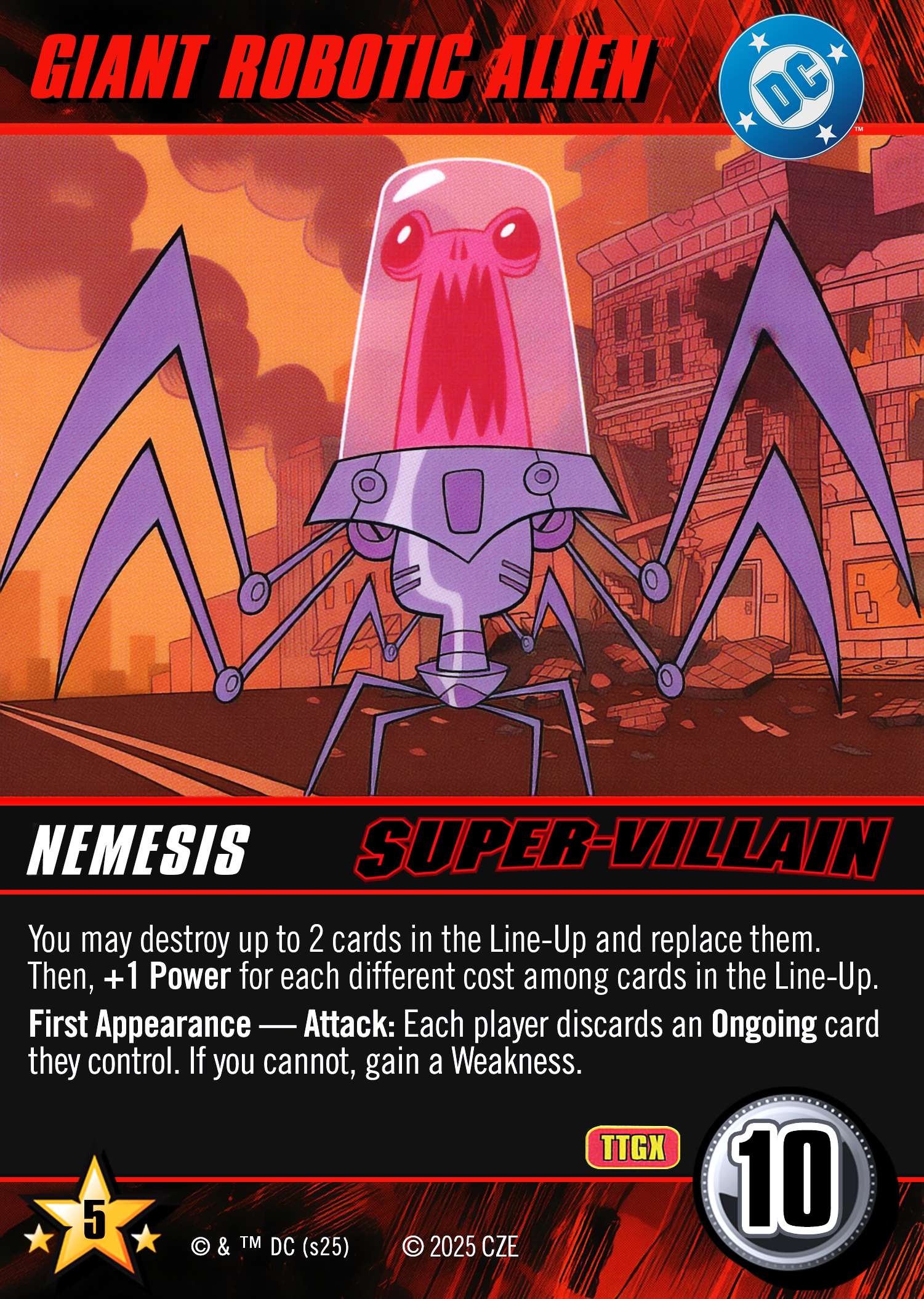 Giant Robotic Alien