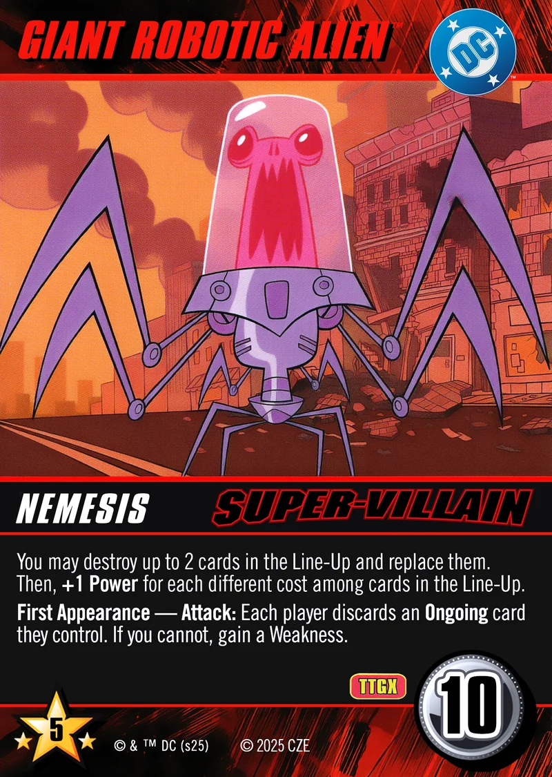 Giant Robotic Alien