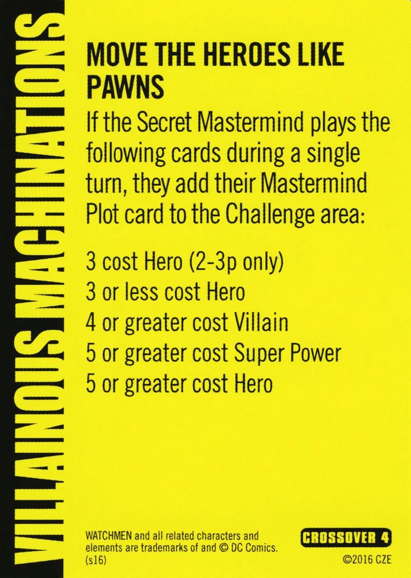 Move the Heroes Like Pawns