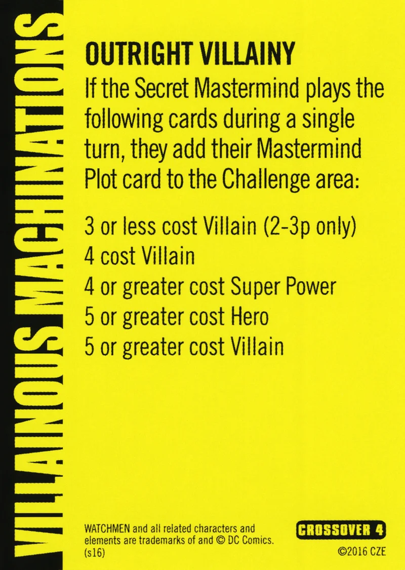 Outright Villainy