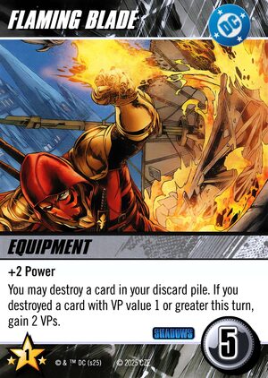 Flaming Blade