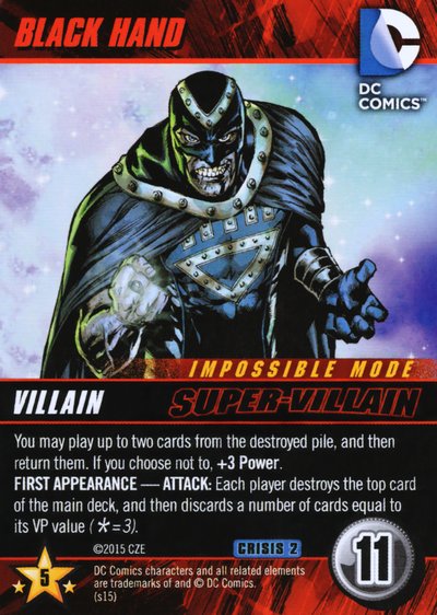 Black Hand (Impossible Mode)