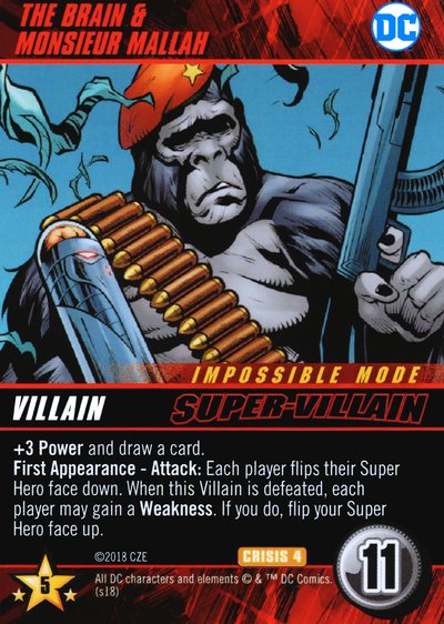 The Brain & Monsieur Mallah (Impossible Mode)