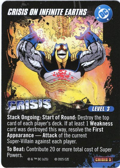 Crisis on Infinite Earths