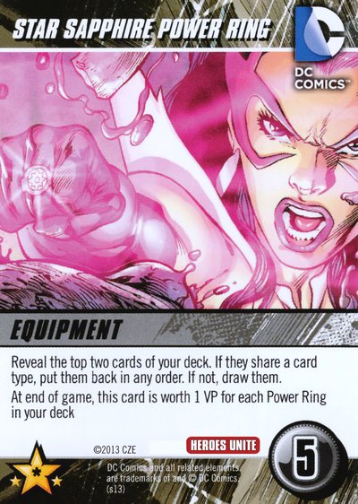 Star Sapphire Power Ring