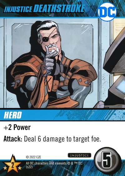 Injustice Deathstroke