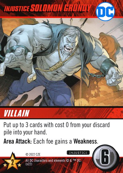 Injustice Solomon Grundy