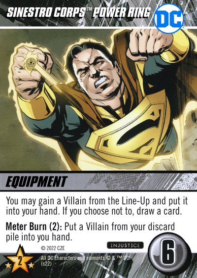 Sinestro Corps Power Ring