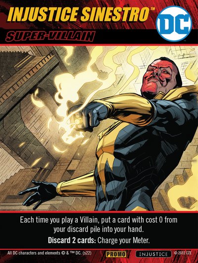 Injustice Sinestro