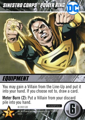 Sinestro Corps Power Ring