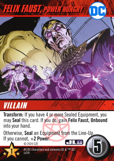 Felix Faust, Power Hungry