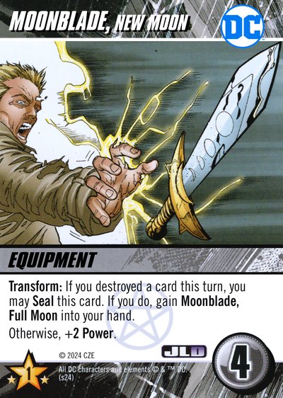 Moonblade, New Moon