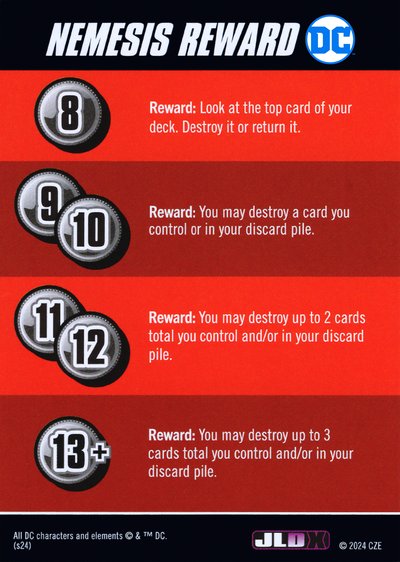 Nemesis Reward Card Destroy