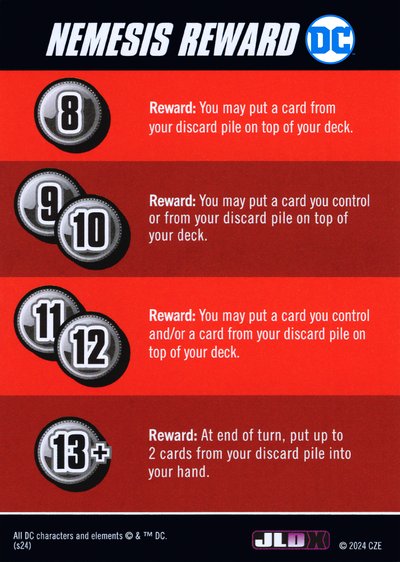 Nemesis Reward Card Discard