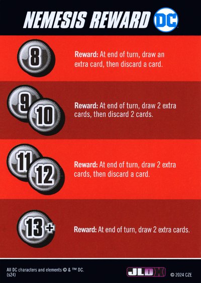 Nemesis Reward Card End of Turn