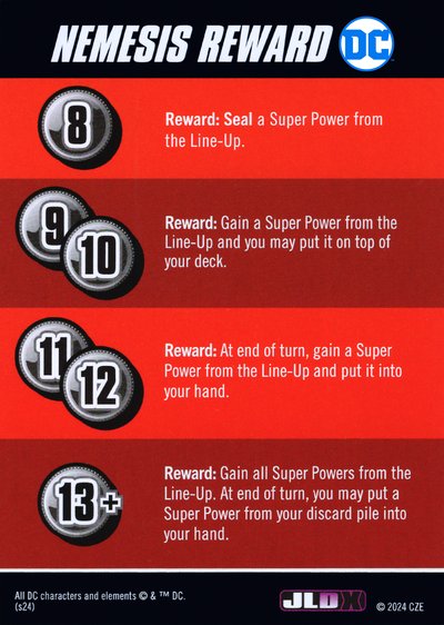 Nemesis Reward Card Super Power