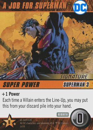 A Job for Superman