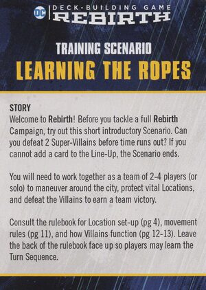 Learning the Ropes