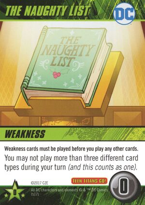 The Naughty List