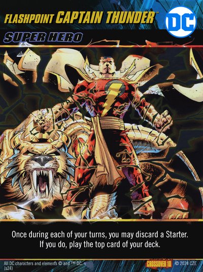 Flashpoint Captain Thunder