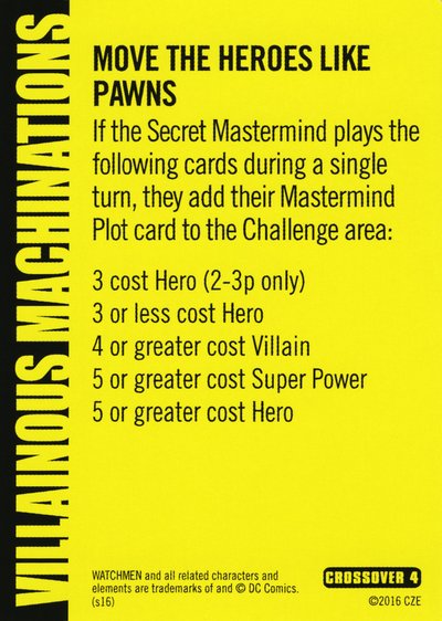 Move the Heroes Like Pawns